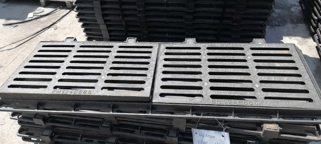 龙江镇球墨铸铁连体双篦展示