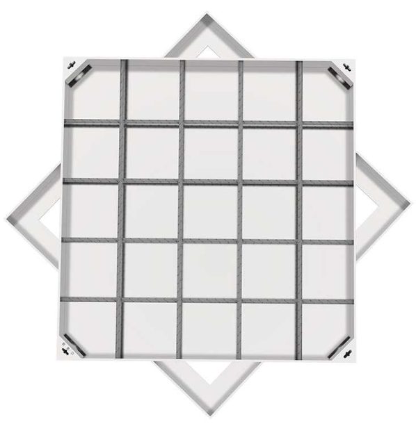 龙江镇不锈钢方井展示